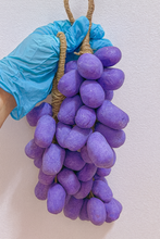 Load image into Gallery viewer, Grape soap on a rope- suds-gifts