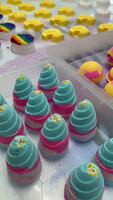 Load image into Gallery viewer, Unicorn poop- bath bomb- water