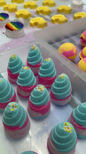 Load image into Gallery viewer, Unicorn poop- bath bomb- water