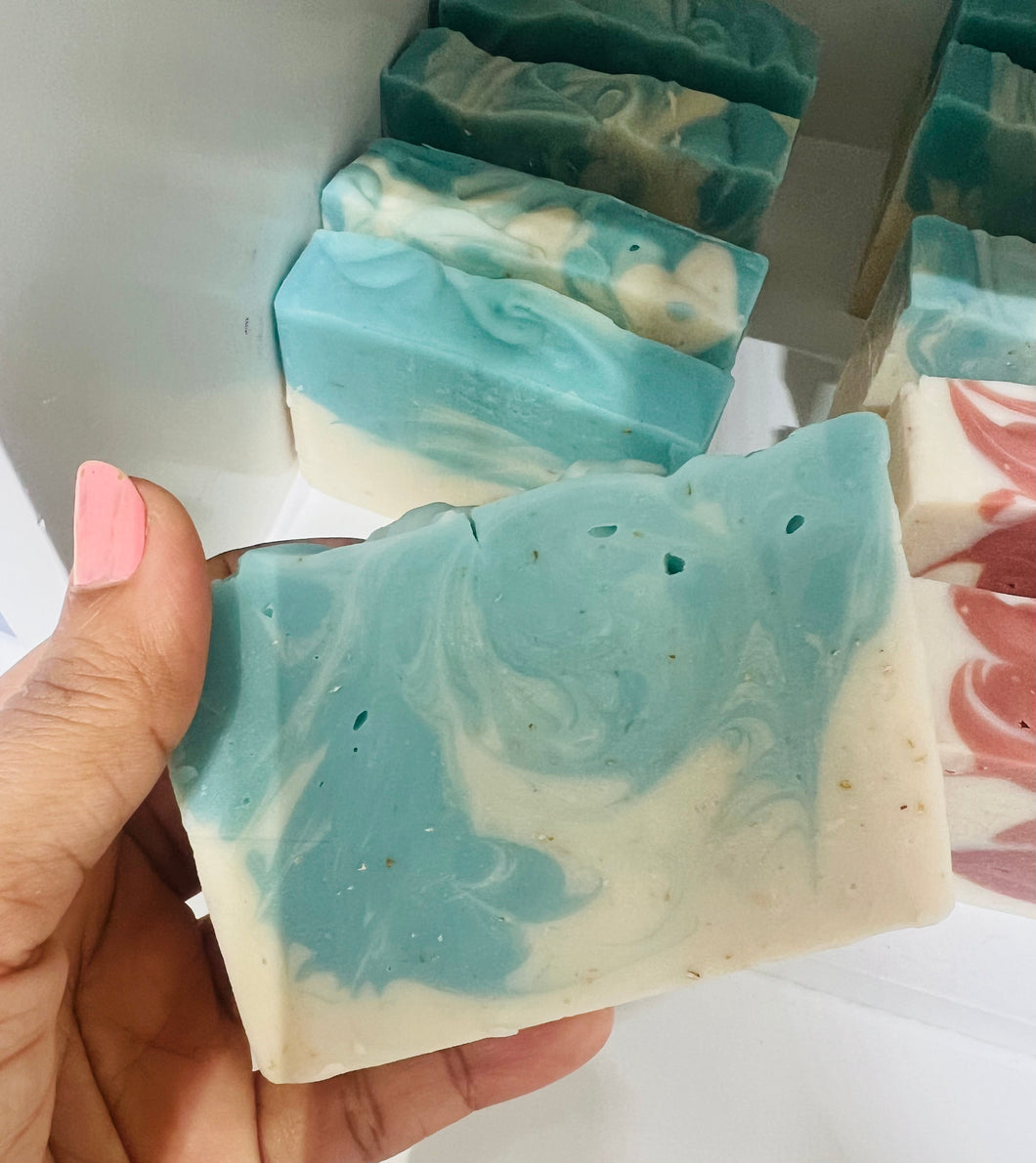 baby  blue-baby soap- suds