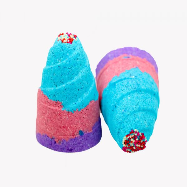 Unicorn poop- bath bomb- water