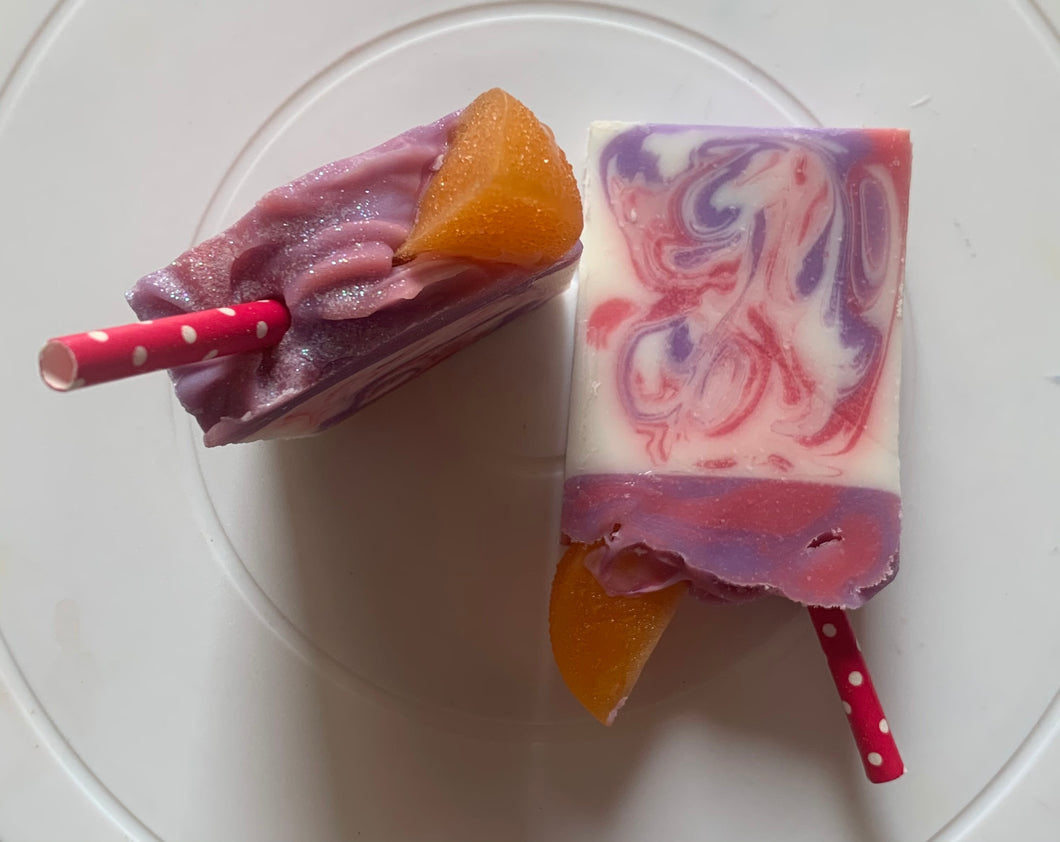 summer sherbet- everyday soap- suds